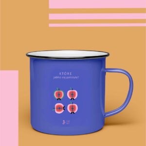 Kubek emaliowany APPLE