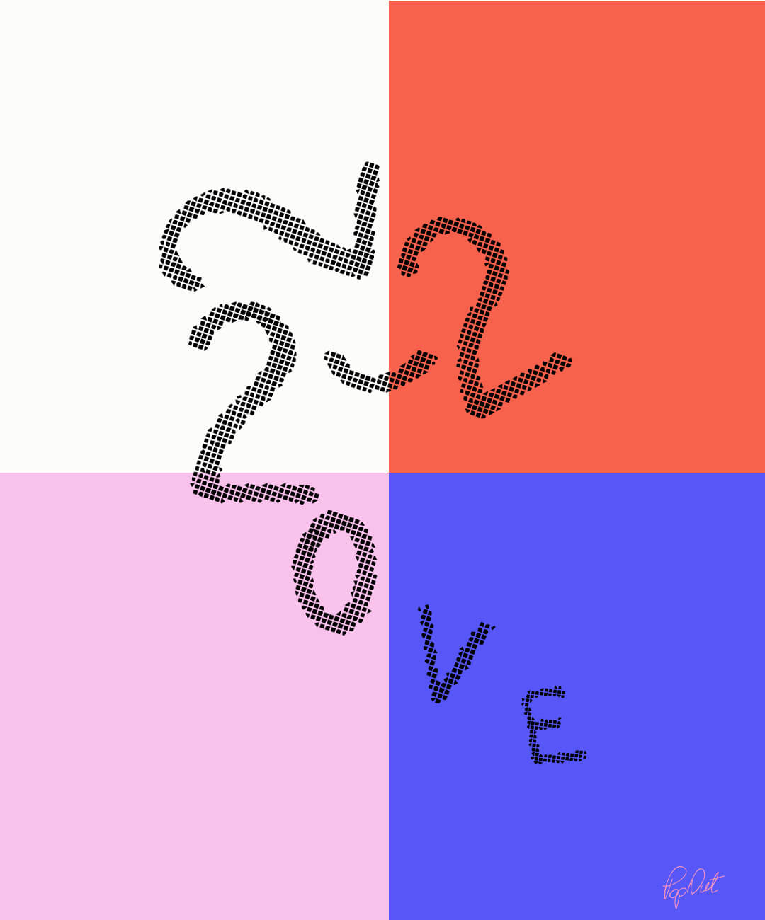 KARTKA_LOVE_FACE_color mix KARTKA_LOVE_FACE_color mix